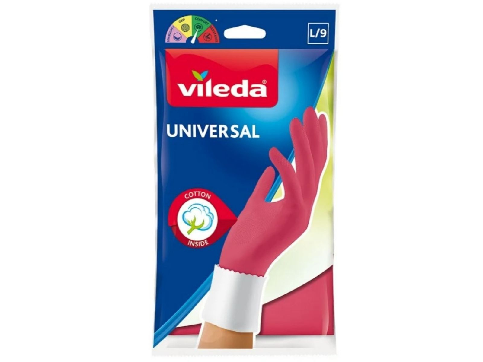Rękawice gospodarcze VILEDA UNIVERSAL rozm. 9/L 177520